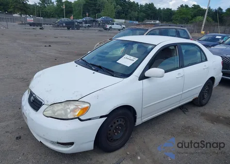 2006 Toyota Corolla Le из США, поврежденный, VIN 2T1BR32E06C656741